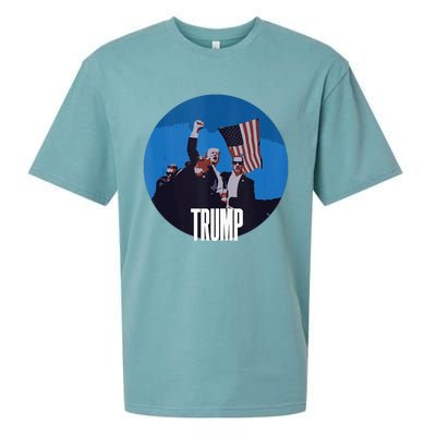 Support Donald Trump 2024 Presidential Election Campaign Sueded Cloud Jersey T-Shirt