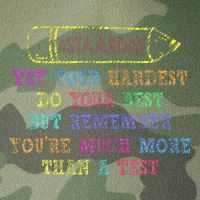 Staar Day Try Your Hardest Do Your Best Teacher Test Day Legacy Tie Dye Trucker Hat