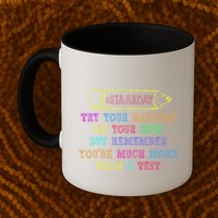 Staar Day Try Your Hardest Do Your Best Teacher Test Day Mug