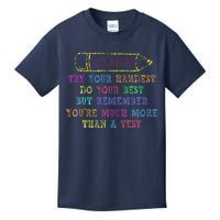 Staar Day Try Your Hardest Do Your Best Teacher Test Day Kids T-Shirt