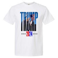 Support Donald Trump 2024 Presidential Election Campaign Garment-Dyed Heavyweight T-Shirt