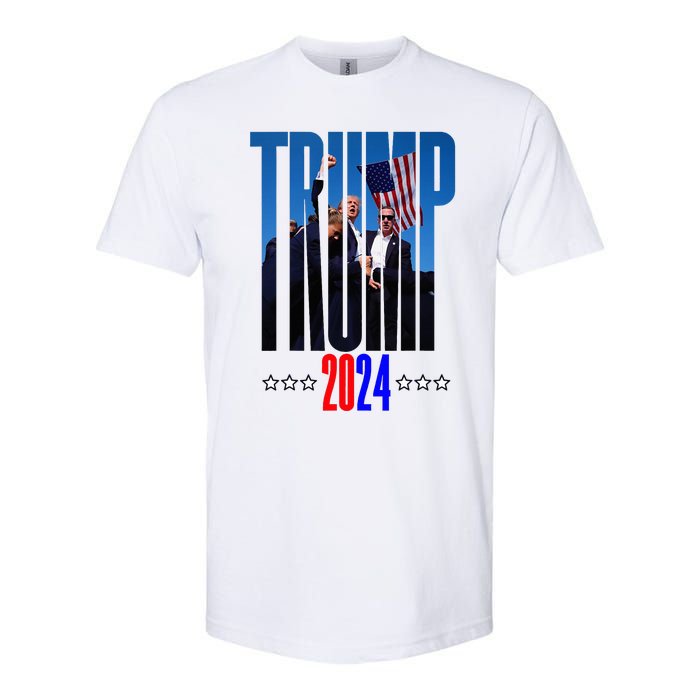 Support Donald Trump 2024 Presidential Election Campaign Softstyle CVC T-Shirt