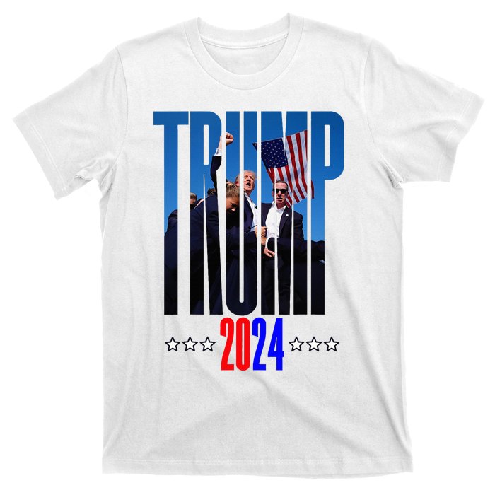 Support Donald Trump 2024 Presidential Election Campaign T-Shirt