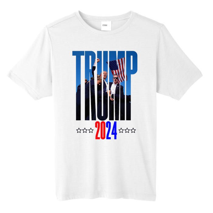 Support Donald Trump 2024 Presidential Election Campaign Tall Fusion ChromaSoft Performance T-Shirt