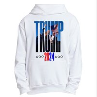 Support Donald Trump 2024 Presidential Election Campaign Urban Pullover Hoodie