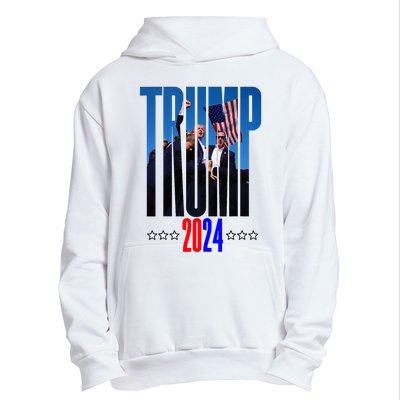 Support Donald Trump 2024 Presidential Election Campaign Urban Pullover Hoodie