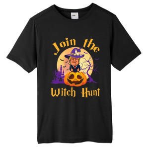 Scary Donald Trump Witch Halloween Day Join The Witch Hunt Tall Fusion ChromaSoft Performance T-Shirt