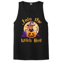 Scary Donald Trump Witch Halloween Day Join The Witch Hunt PosiCharge Competitor Tank