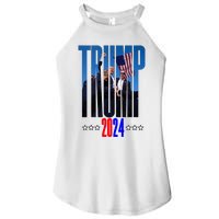 Support Donald Trump 2024 Presidential Election Campaign Women's Perfect Tri Rocker Tank