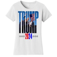 Support Donald Trump 2024 Presidential Election Campaign Women's T-Shirt