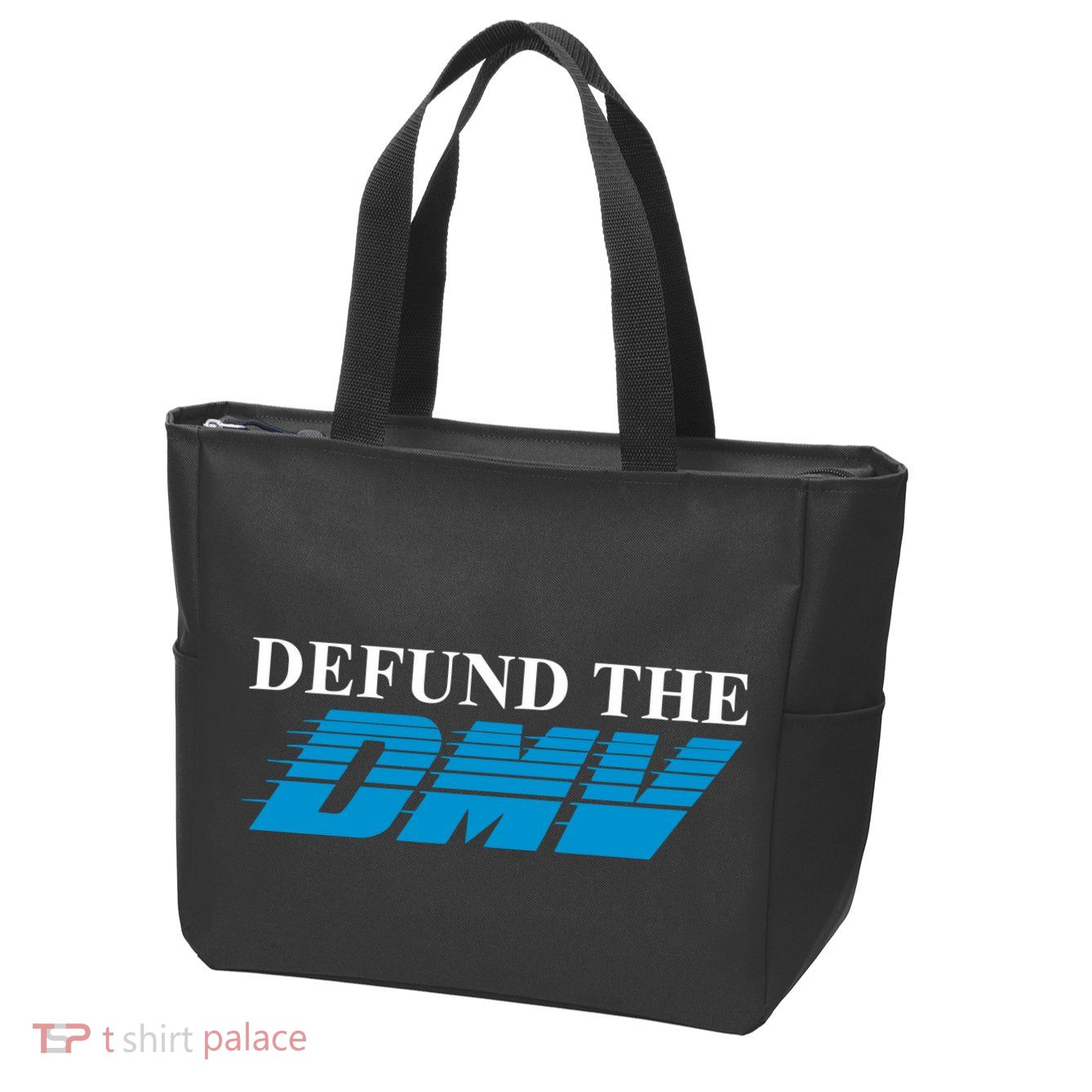 Shitheadsteve Defund The Dmv Zip Tote Bag