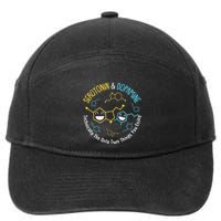 Serotonin & Dopamine Technically The Only Two Things You 7-Panel Snapback Hat