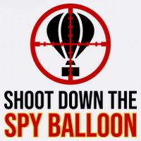 Shoot Down The Spy Balloon Political 11oz C Handle Ceramic Mug
