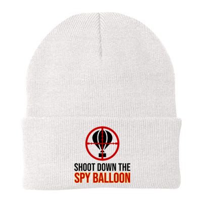 Shoot Down The Spy Balloon Political Knit Cap Winter Beanie