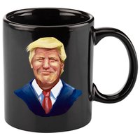 Smiling Donald Trump Portrait 11oz C Handle Ceramic Mug