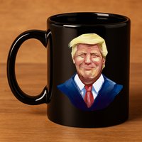 Smiling Donald Trump Portrait 11oz C Handle Ceramic Mug
