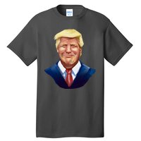 Smiling Donald Trump Portrait Tall T-Shirt