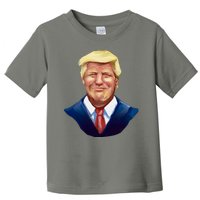 Smiling Donald Trump Portrait Toddler T-Shirt