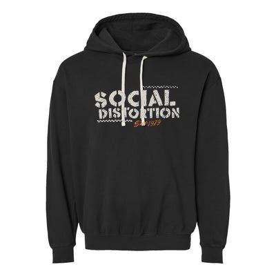 Social Distortion Taxi Garment-Dyed Fleece Hoodie