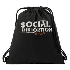 Social Distortion Taxi Drawstring Bag