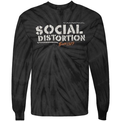 Social Distortion Taxi Tie-Dye Long Sleeve Shirt