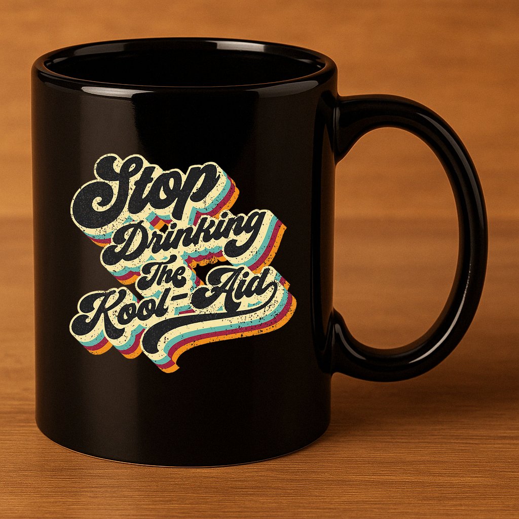 Stop Drinking The Koolaid Media News Msm Brainwashing 11oz C Handle Ceramic Mug