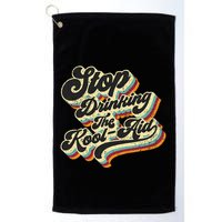 Stop Drinking The Koolaid Media News Msm Brainwashing Golf Towel