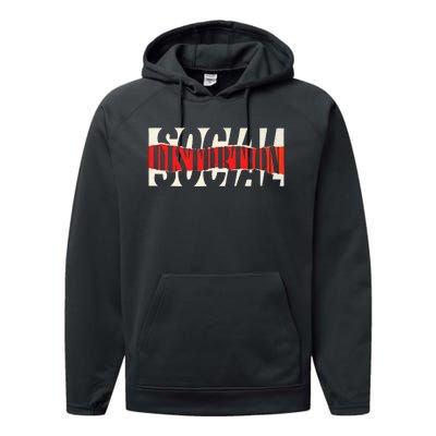 Social Distortion Torn Performance Fleece Hoodie