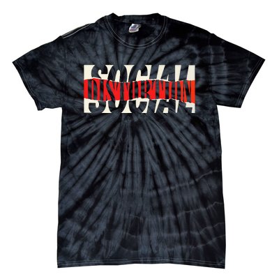 Social Distortion Torn Tie-Dye T-Shirt