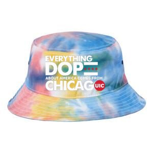 Shermann Dilla Thomas Everything Dope About America Comes From Chicago Uic Baske Tie Dye Newport Bucket Hat