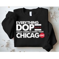 Shermann Dilla Thomas Everything Dope About America Comes From Chicago Uic Baske Sweatshirt