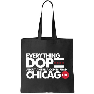 Shermann Dilla Thomas Everything Dope About America Comes From Chicago Uic Baske Bag