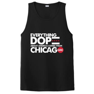 Shermann Dilla Thomas Everything Dope About America Comes From Chicago Uic Baske PosiCharge Competitor Tank