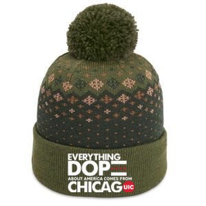 Shermann Dilla Thomas Everything Dope About America Comes From Chicago Uic Baske The Baniff Cuffed Pom Beanie