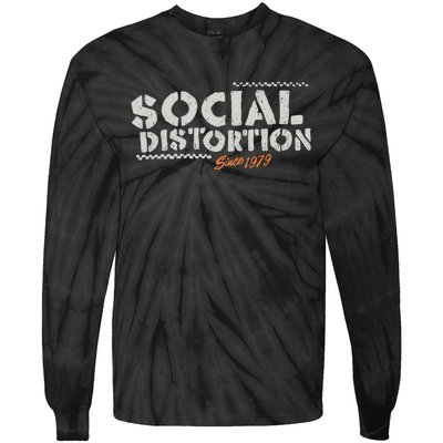 Social Distortion Taxi Tie-Dye Long Sleeve Shirt