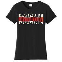 Social Distortion Torn Logo Women's T-Shirt