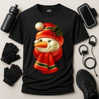 Snowman Dressed To Impress Performance Shirt