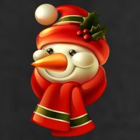 Snowman Dressed To Impress Golf Towel