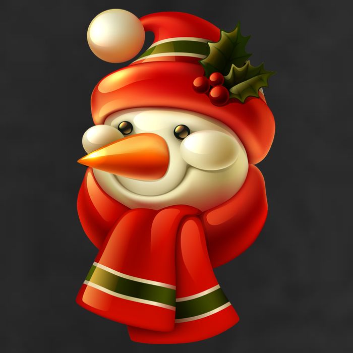 Snowman Dressed To Impress Golf Towel