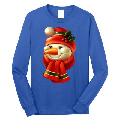 Snowman Dressed To Impress Long Sleeve Shirt