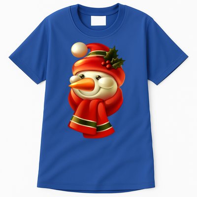 Snowman Dressed To Impress Tall T-Shirt