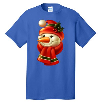 Snowman Dressed To Impress Tall T-Shirt