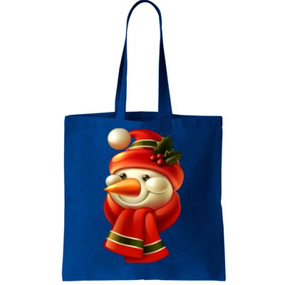 Snowman Dressed To Impress Tote Bag