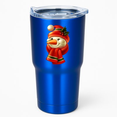 Snowman Dressed To Impress Tumbler