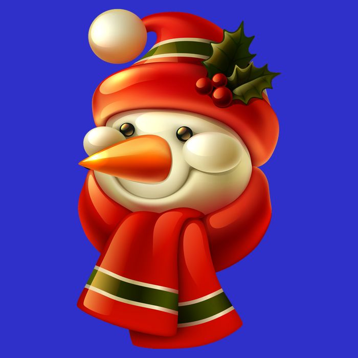 Snowman Dressed To Impress Magnet