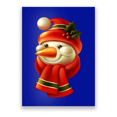 Snowman Dressed To Impress Poster