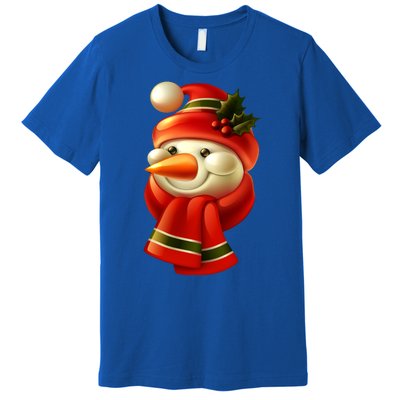 Snowman Dressed To Impress Premium T-Shirt