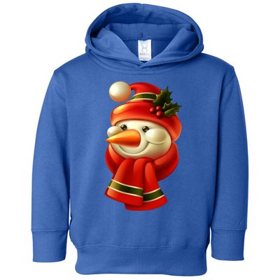 Snowman Dressed To Impress Toddler Hoodie