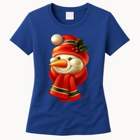 Snowman Dressed To Impress Womens T-Shirt