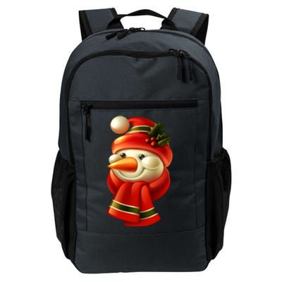 Snowman Dressed To Impress Daily Commute Backpack